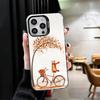 Тыква Счастливой Осени Мягкий Чехол для Телефона iPhone 15 16 17 Pro Max 17Air 16E 14 Plus 13 12 Mini Ударопрочный Задний Корпус