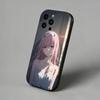 Милый чехол для телефона Darling Girls Zero Two для iPhone 17 Air 16 Pro Max 16e 15 Plus 14 13 Mini 12 11 Задняя крышка
