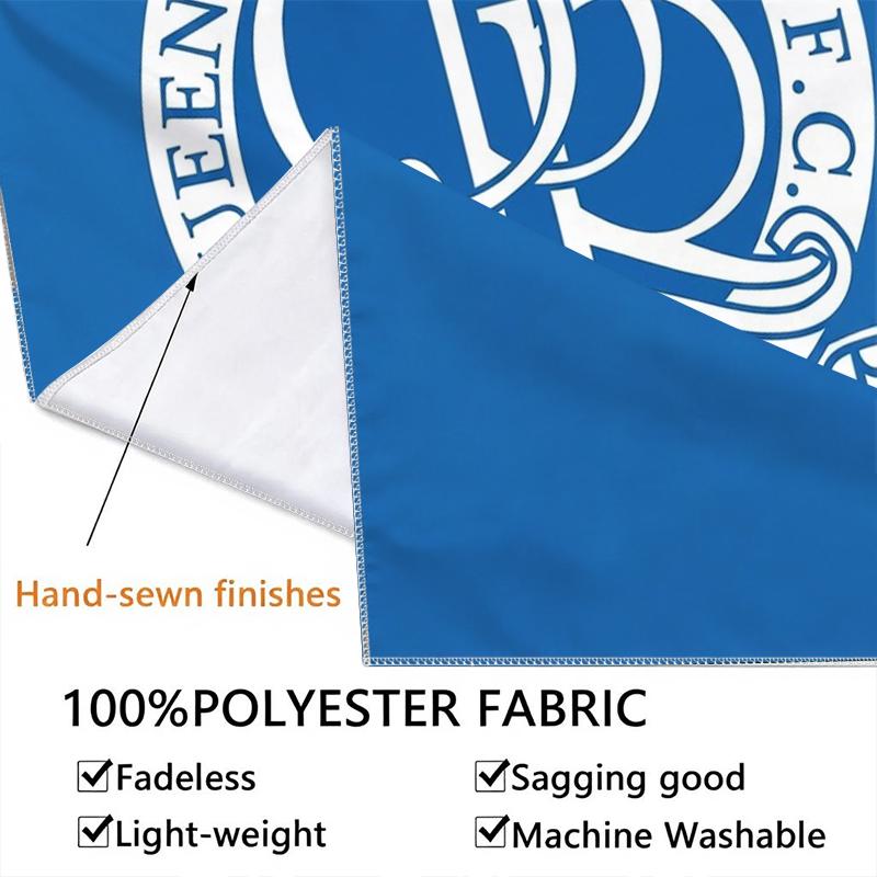 Queens Park Rangers fc Wall Tapestry Aesthetic Wall Hanging Printed Fabric Blanket Decorative Tapestries for Bedroom Living Room Home Decor