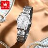 Brand Diamond Set Roman Scale Fashion Simple Luminous Women's Watch Fully Automatic Mechanical Women's Watch