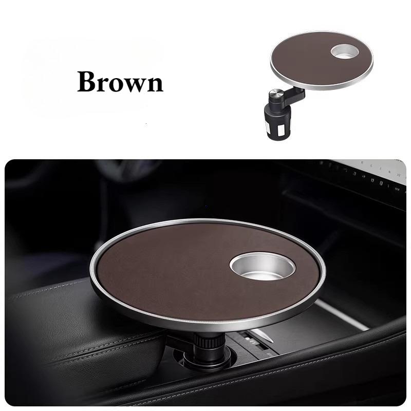 1Pc Multifunctional Car Cup Holder Extension Bracket Small Tray Auto Interior Organizer Dining Tray Storage for Vehicle Interior