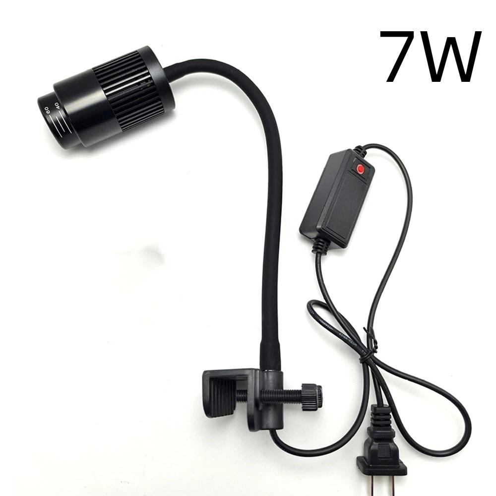 Простая установка 3/12 Вт Лампа-клипса для аквариума Диммируемый Поворотный Светодиодный свет для аквариума Водонепроницаемый Практичный Свет для выращивания Водные растения