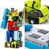 Assembling Educational Blocks Action Figure Number Transformation Robot Toy for Children