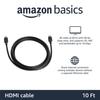 Базовый кабель HDMI 48 Гбит/с высокоскоростной??Связь 8K@60Гц Связь 4K@120Гц Позолоченный штекер Совместимость с Ethernet 3,0 м Черный