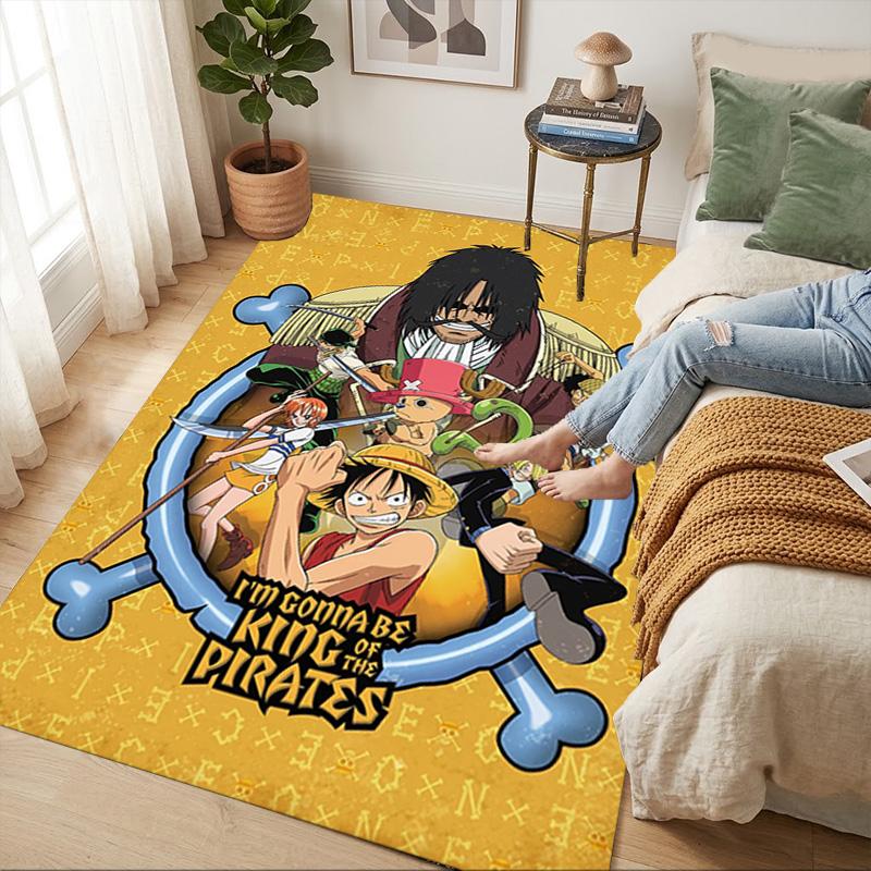Pirate Area Rug Carpet For Bedroom Game Playroom Living Room Nonslip Sofa Office Home Decor Doormat Christmas Gift C364