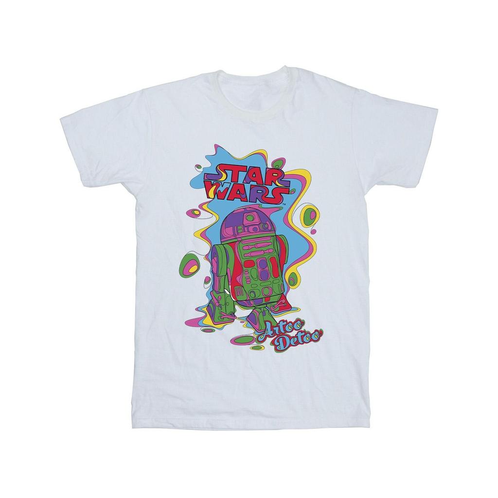 Star Wars Mens R2D2 Pop Art T-Shirt