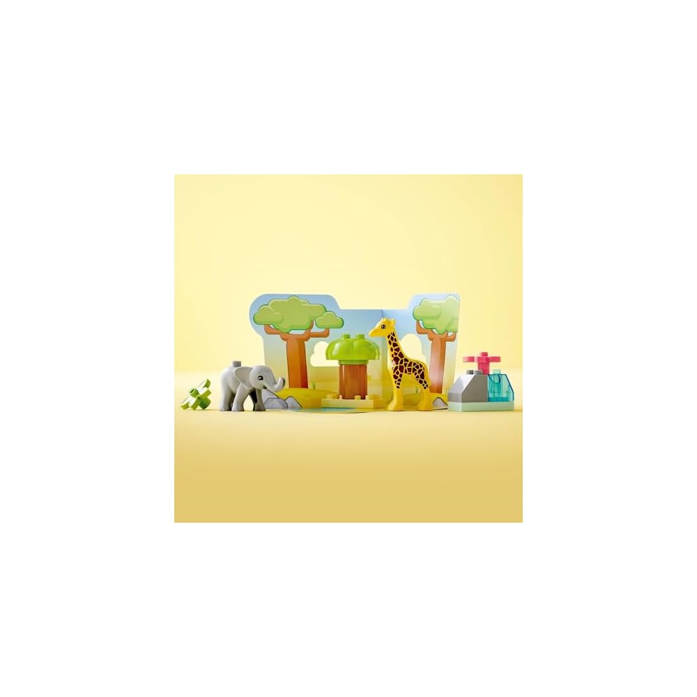 LEGO DUPLO Animal Town Toy Set 10971 for Toddlers Ages 1.5 to 4 Building Blocks Educational Play