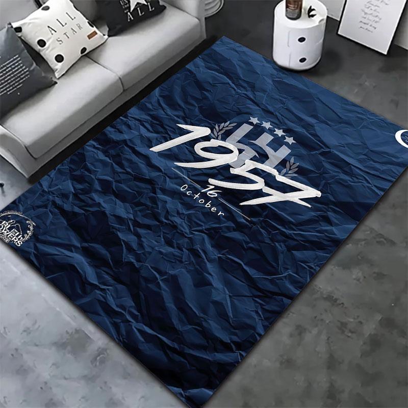 Al-Hilal Saudi FC Carpet Rug for Living Room Bedroom Home Sofa Decoration,Kids play Non-slip Floor Mat