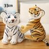 Плюшевая игрушка, креативная имитация, маленькая кукла-тигр, талисман года тигра, мягкая игрушка, кукла-тигр, кукла
