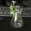 1PC Angel High Quality Hydroponic Flower Vase Handmade Glass Vase DIY House Decoration Creative Transparent