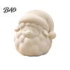 Versatile Office Desk Accessories 3D Printed Good Night Sheep Figurine, Cute Sleepy Lamb Statue with Charming Bedroom Ornaments Santa Hat, DIY