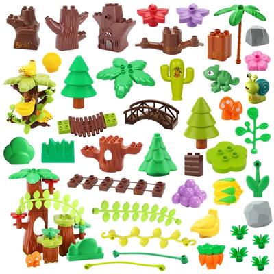Большие строительные блоки серии «Уличный лес», «Растение», «Цветок», «Трава», «Дерево», «Ферма», «Украшение», «Аксессуары», «Совместимые сцены», «Игрушки», «Детские кирпичи»