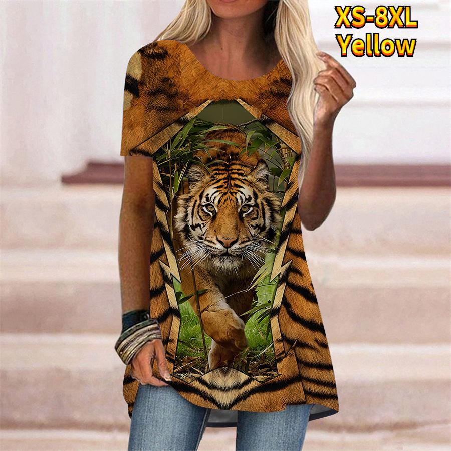 Женская летняя удобная футболка с коротким рукавом и круглым воротником размера плюс, повседневные мешковатые футболки средней длины