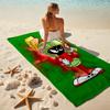 Beach Towel with Marvin the Martian1 Pattern - soft,absorbent,machine washable Lightweight&Modern,swimming,Travel Essentials