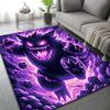Best Seller! Poke Mon Gengar Area Rug Cute Carpet for Living Room Kids Bedroom Sofa Doormat Kitchen Home Decor,Non-slip Mat Gift