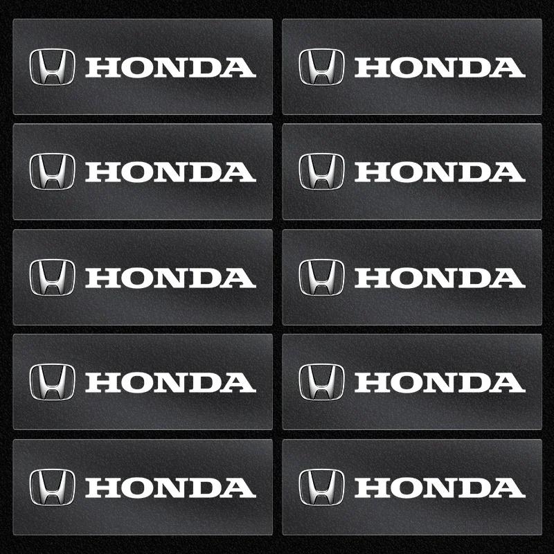 For Honda 1/5/10pcs Car Styling 3D Alloy Metal Motorcycle Emblem Badge Sticker For Honda Civic Fit City Cry Accord CB500 Cb650r