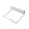 Bathroom Basin Storage Rack Drill Free Grey Space Saving High Load Bearing Capacity Plastic Wall