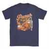 Unisex Monkey Punch T Shirt  Pure Cotton Tops Novelty Short Sleeve Crewneck Tees Big Size TShirts