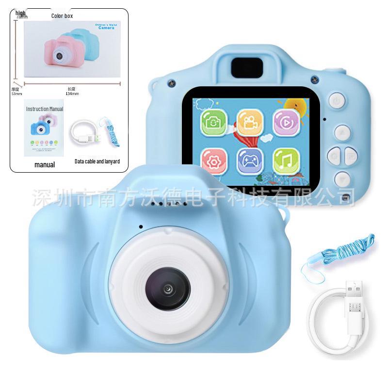 Cross-Border Digital Cartoon Kids Mini SLR Sports Camera Toy