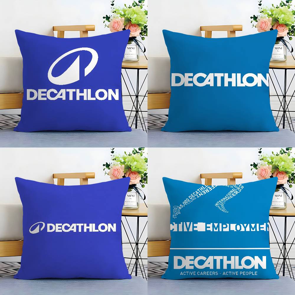 C-Classic D-DecathlonS Наволочка Плюшевая ткань Мягкая Двусторонняя печать Домашний диван Высококачественная наволочка Накидка