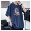 Men T-Shirts Letter Graphic Print Fashion Brand Tees for Men Oversize Tshirts Men Clothing Casual Tee Man Summer Korean Retro