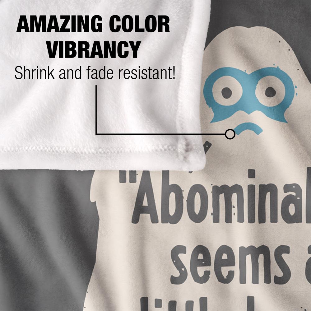 David Olenick Not Cool Silky Supersoft Blanket