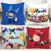 Мультяшная наволочка Oddbods, удобная, двусторонняя, идеальна для автомобиля, дивана, спальни и многого другого