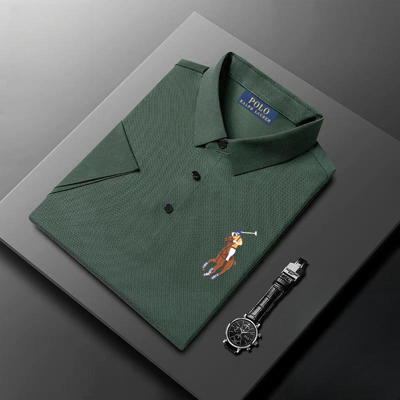 Polo Ralph Lauren 2025 Лето Новая Цветная Вышивка Пони Бизнес Поло для Отдыха