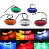 4LED 12V/24V Car Trailer Truck Clear Side Marker Indicator Light Lorry Lamp Amber + Red /Red / Amber / White