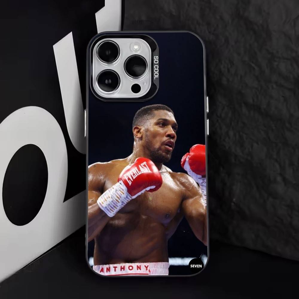 Энтони Джошуа    Чехол для телефона для iPhone 17,16,15,14,13,12,11 Plus,Pro Max,XS,Цветной Серебряный Покрытый Внутренний Чехол