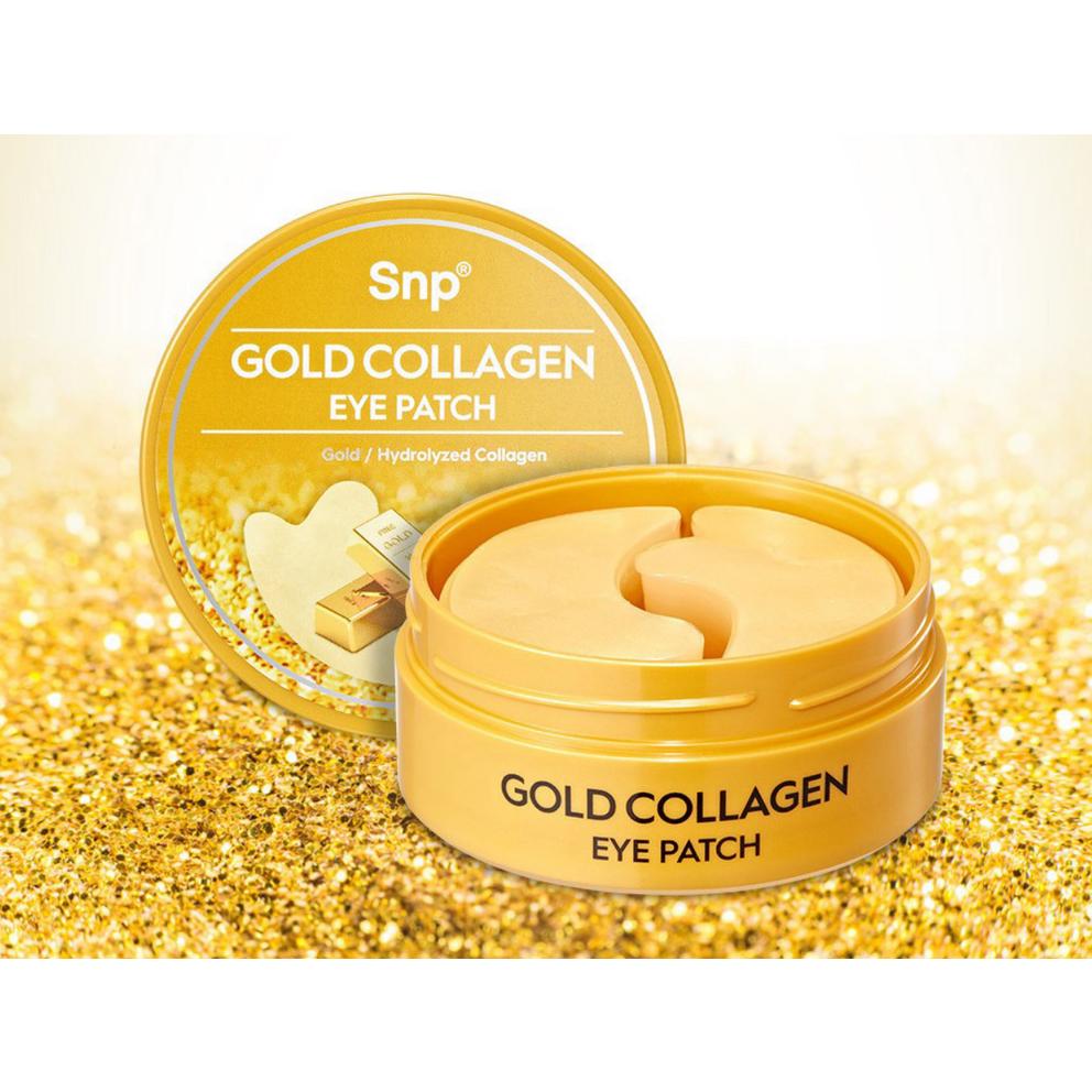 Патчи для глаз SNP Gold Collagen, 60 шт., 1 упаковка