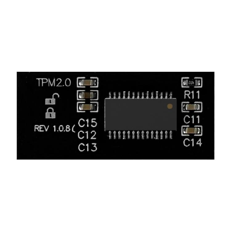 Модуль TPM 2.0 LPC 20-контактный Модуль Шифрования Безопасности Материнской Платы Удаленная Карта Шифрования Безопасности Плата Замены