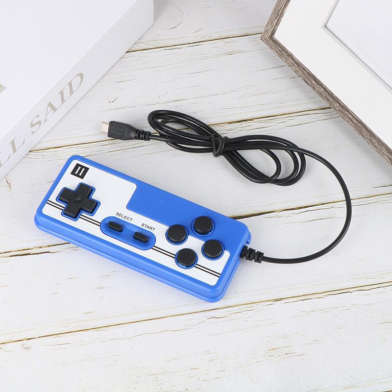 1PCS New Classic Retro Version Of Home Fc Plug-in Double Handheld Game Console Handle