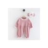 Minimus Newborn Baby Baby Rompers Set Cotton Lace Lace Collar Bandan With A Bandan With Lace Collar Bottom