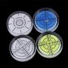 4-Pack Round Mini Level, High-Precision, Compact, 32mm, with Graduated Measuring Tube, for Level Calibration, Analog, Inclination Measurement, Scale,
