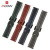 18mm 20mm 22mm Vintage Genuine Leather Strap Men Replacement Band for Samsung Galaxy 42mm 46mm Gear S2 S3 Huawei Watch GT 2 Pro