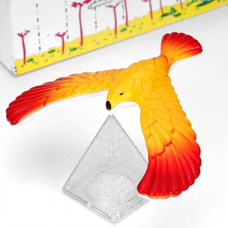 Magic Balancing Bird Science Desk Toy W/ Base Novelty Eagle Fun Learn Gag Gift ARI