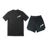 Li-Ning Однотонный Минималистичный Модный Универсальный Дышащий Пуловер С Коротким Рукавом Повседневный Спортивный Костюм Унисекс Костюмы Черный YATW097-1