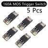 Модуль драйвераMOS-триггерного переключателя 160А PWM-регулирование Высокомощный полевой транзистор Электронная плата управления переключателем Двигатель Светодиод