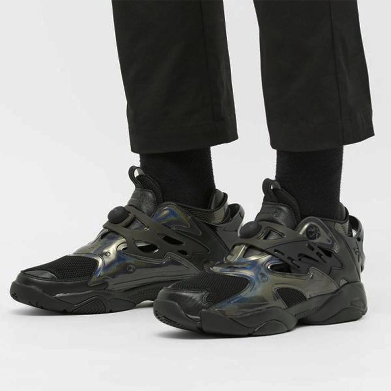 Pump Court Juun J x Pump Court Reebok 'Черный Металлик' FZ3890