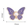 1 Pair Butterfly Waist Buckle For Women Skirt Jeans Adjustable Waist Clip Waist-Narrowing Buttons Metal Pins Clothing Accessories