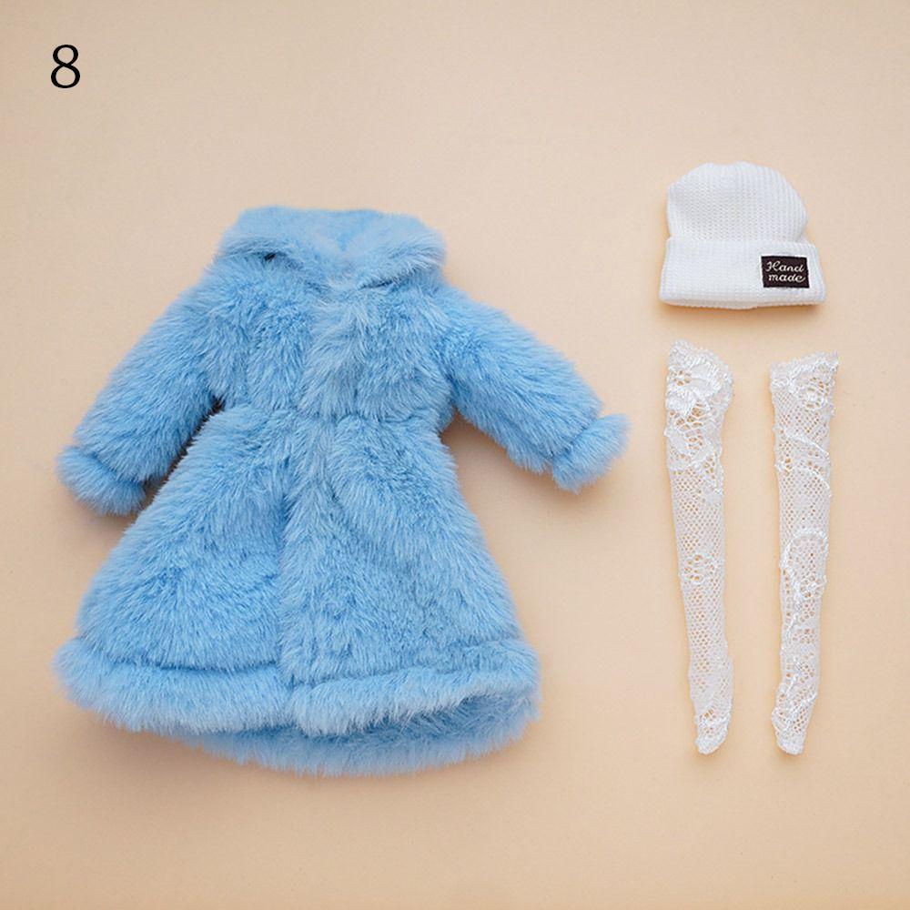 Accessories For 30cm Doll DIY Toys Kids Gift Plush Hat Doll Socks Doll Overcoat Cowboy Suny Hats