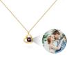 Custom Engravable Heart Pendant Projection Necklace for Thanksgiving, Christmas & Valentine's Day - Waterproof & Dustproof Limited Edition