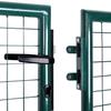 Garden Gate Steel 300x125 cm Green