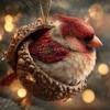 Плоские ornaments с животными из леса и желудями 1/5/6 шт. Прекрасный рождественский декор для детской комнаты, Рождественской елки, Праздничной вечеринки, Декор для дома