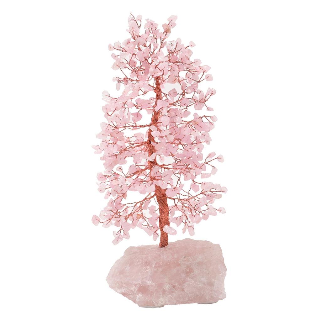 Gemstone Tree Rose Quartz - Love Large