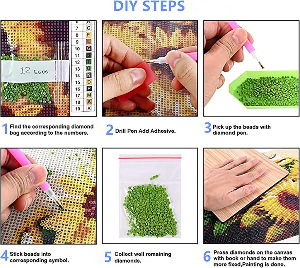 Diamond Painting Stitch Embroidery Cartoon Rhinestones Picture New Arrival Mosaic 5D DIY Full Round Wall Decor