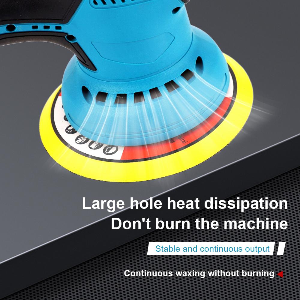 Mini Electric Polisher Handheld Tile Sofa Marble Car Detailing Lithium-Powered Multi-Functional Waxing & Glazing Machine