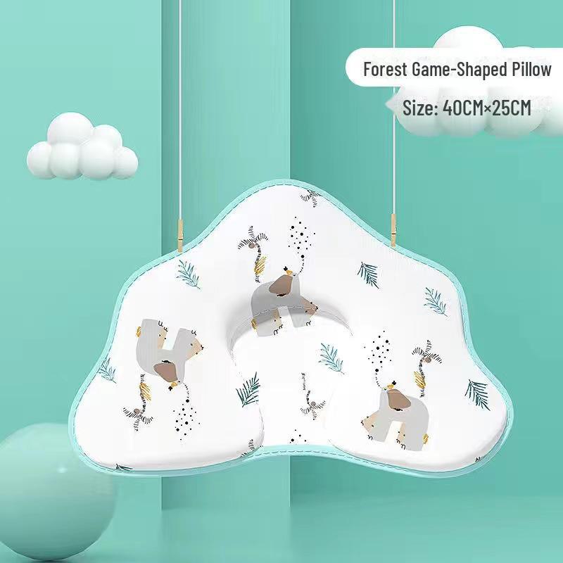 «Подушка-облако для новорожденных — дышащая, прохладная, из ледяного шелка, впитывающая пот летняя детская подушка»