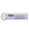 15cm Ruler Calculator Gradient Color Straight Ruler Portable Drawing Ruler  School Office
